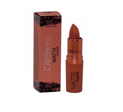 Beauty Creations - Matte - Lipstick - LS14 Obsessed - Nude - 3.5 g