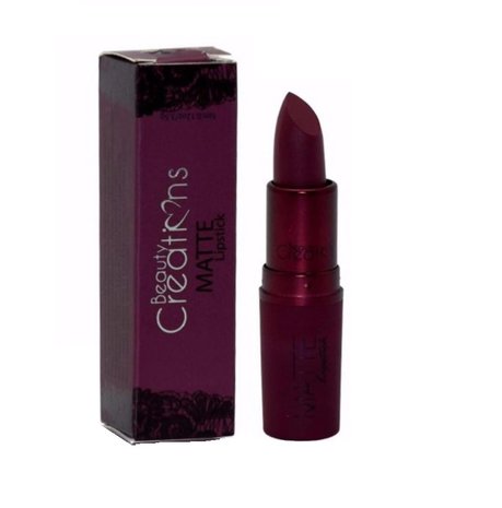 Beauty Creations - Matte - Lipstick - LS19 Undressed - Paars - 3.5 g