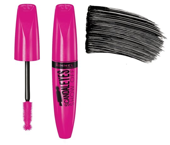 Rimmel London Scandaleyes Show Off - 001 Black - Mascara  - Zwart