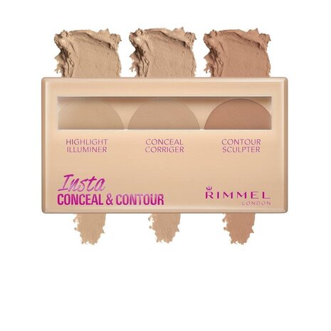 Rimmel London Insta Concealer and Contour Palette - 010 Light - 8,4g - nude