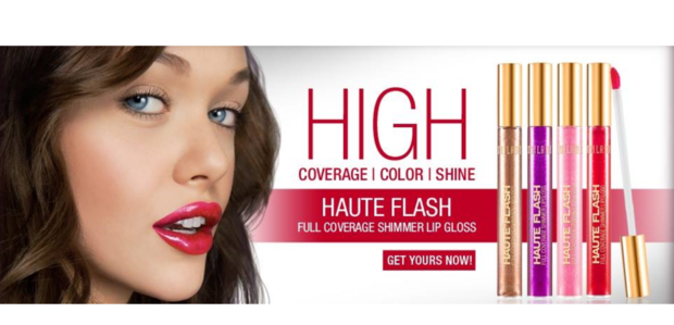 Milani Haute Flash Full Coverage Shimmer Lipgloss - 104 Star Flash