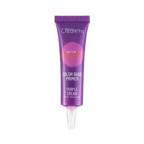 Beauty Creations - Dare To Be Bright - Color Base Primer - Oogschaduw Primer - EB08 - Purple Cream - Paars - 15 ml