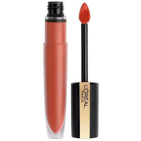 L'Oreal Paris - Rouge Signature - Lip Stain - Metallic - 420 - Achieve - Oranje - 7 ml