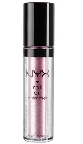 NYX Professional Makeup - Roll On Eye Shimmer - RES05 - Mauve Pink - Roze - Oogschaduw - 1.5 g
