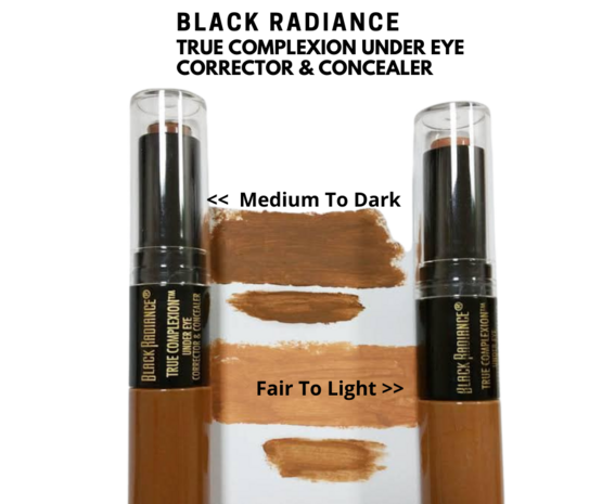 Black Radiance - True Complexion - Under Eye - Corrector & Concealer - Fair To Light - 6.5 ml