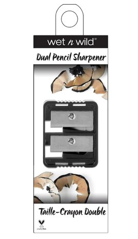 Wet n Wild - Dual Pencil Sharpener - 770B - Potloodslijper - Zwart - 14 g