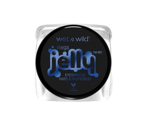 Wet n Wild - Mega Jelly - Eyeshadow - Pot - 887A - Something Blue - Oogschaduw - Blauw - 4.5 g