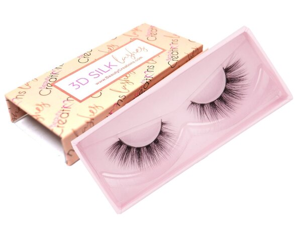 Beauty Creations - 3D Silk Lashes - I'm the Boss - Oogmake-up - Nepwimpers - 1 paar - Herbruikbare Wimpers - Eyelashes -