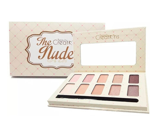 Beauty Creations - The Nudes - Eyeshadow Palette - 10 kleuren - E10.TN - Oogschaduw Palette - 14 g