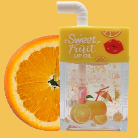 Romantic Beauty - Sweet Fruit - Magic Lip Oil - 01 - Orange