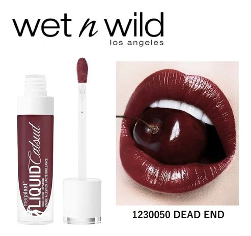 Wet 'n Wild MegaLast Liquid Catsuit High-Shine Lipstick - 1230050 Dead End