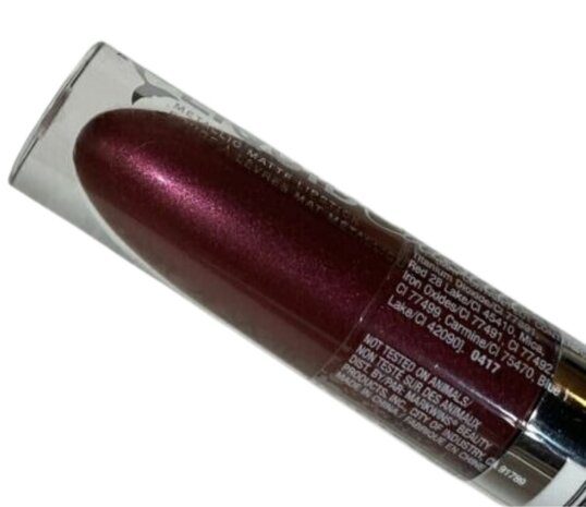 Wet 'n Wild MegaLast Liquid Catsuit Metallic Matte Lipstick - 34959 Harbor A Crush