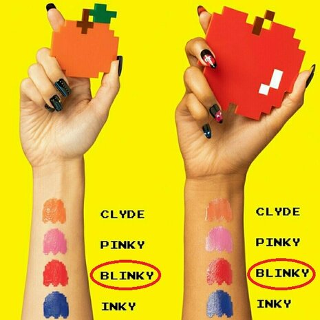 Wet 'n Wild - Pac Man - Ghost Gloss Brilliant Lip Gloss - 1110176 Blinky