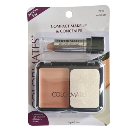 Colormates - Compact Makeup & Concealer - 7129