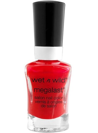 Wet 'n Wild MegaLast Salon Nail Color - 214C - I Red A Good Book