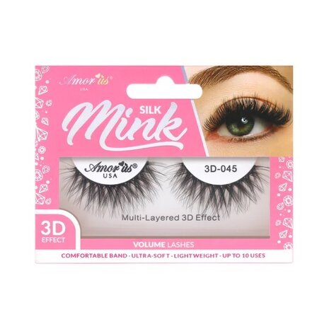 Amor Us Cosmetics - 3D - Silk Mink - VOLUME - Lashes - 3D.045