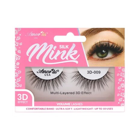 Amor Us Cosmetics - 3D - Silk Mink - VOLUME - Lashes - 3D.009