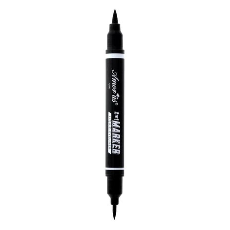 Amor Us Cosmetics - 2in1 MARKER - Liquid Eyeliner - Waterproof - Very Black - CO.EMD.6