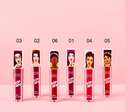 Romantic Beauty - Pop Art - Matte - Liquid Lipstick - 01