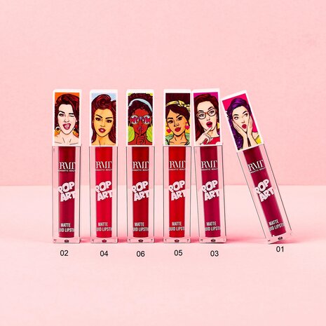 Romantic Beauty - Pop Art - Matte - Liquid Lipstick - 03