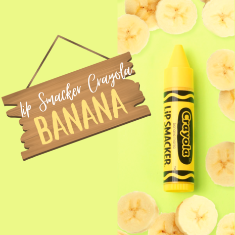 Lip Smacker - Crayola - Mega - Banana Mania