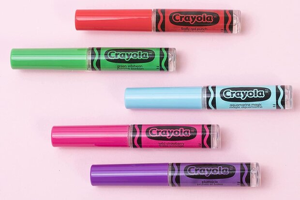 Lip Smacker - Crayola - Liquid Lip Gloss - 5 flavors