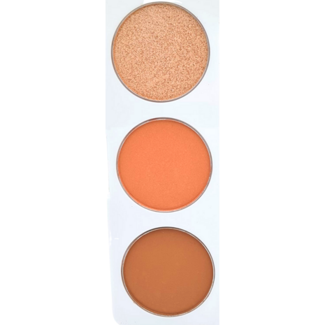 Amuse Sun Kissed Face Palette - 02 - Medium - Gezichtspalet - Bronzer, Highlight & Blush - 15 g