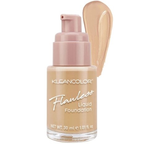 Kleancolor Flawless Liquid Foundation - 05 - Cafe - Foundation - 30 ml