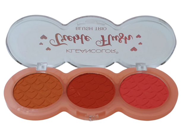 Kleancolor Treble Flush Blush Trio - 02 - Nice & Spiced