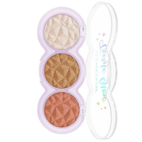 Kleancolor Treble Glow Highlighter Trio - 02 - Moonlit - Highlighter - 7.5 g
