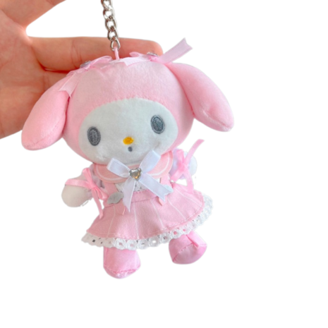 Sanrio - My Melody - Mini Knuffel - Lolita Prinsessenjurk