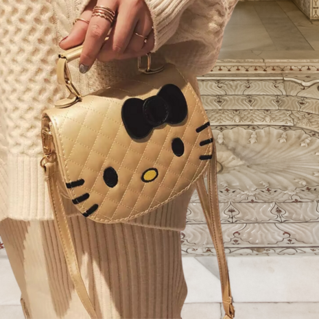 Sanrio - Hello Kitty - GOLD - Crossbody Tas