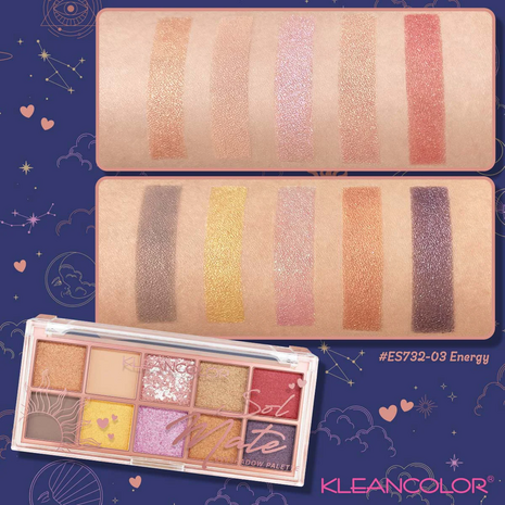 Kleancolor - Sol Mate - Eyeshadow Palette - 03 Energy