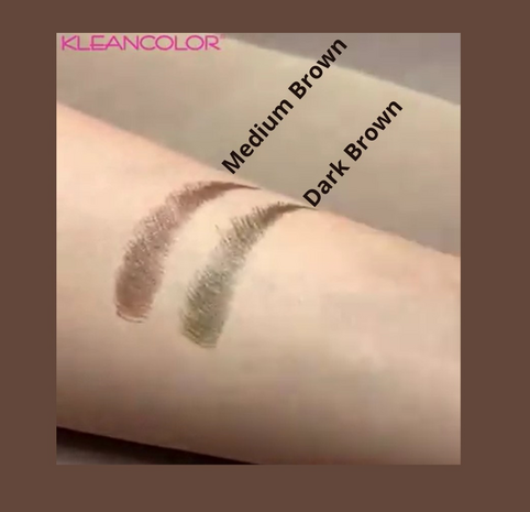 Kleancolor - Brows For Days - 406 Dark Brown