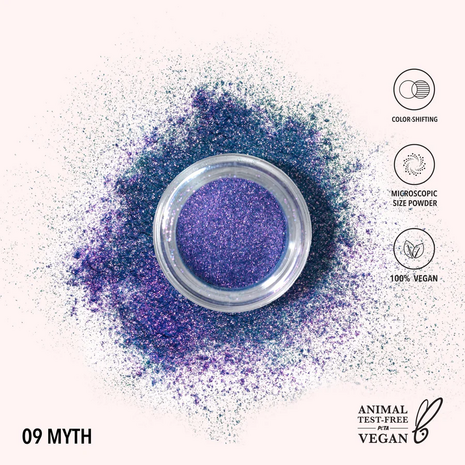 Moira Starstruck Chrome Loose Powder - 09 Myth