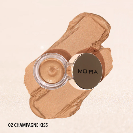 Moira Everlust Shimmer Cream Shadow - 02 Champagne Kiss