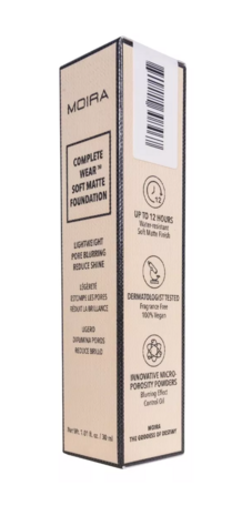 Moira Beauty - Complete Wear Soft Matte Foundation - 300C