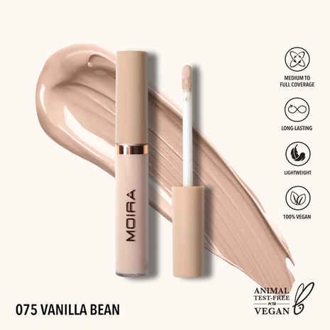 Moira Beauty - Lavish Creamy Concealer - 075 Vanilla Bean