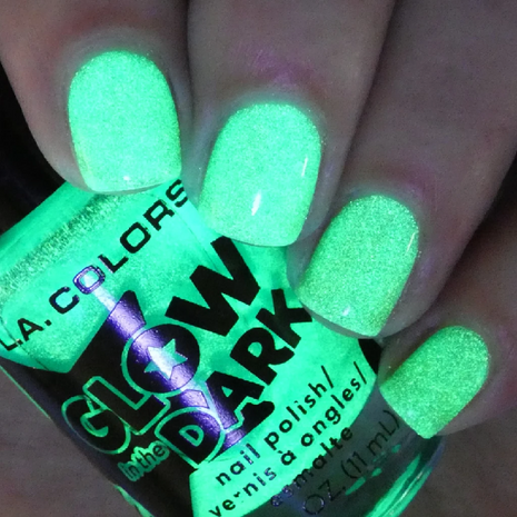 LA Colors - Glow in the Dark - Nail Polish - 943 Slime