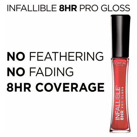 L'Oreal Paris - Infallible - Pro Gloss 8HR - 340 - Cherry Flash