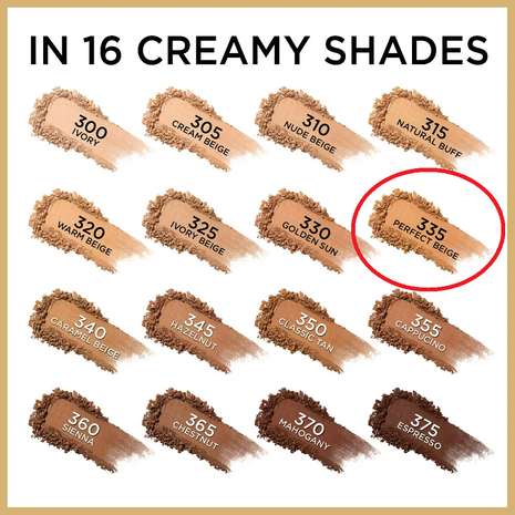 L'Oreal Paris - Age Perfect Creamy Powder Foundation - 335 Perfect Beige