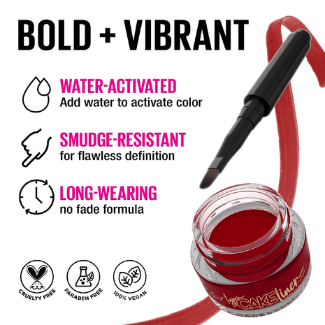 L.A. Girl - Hyper Cake Liner - 26 Flamin' Red