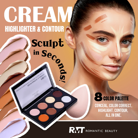 Romantic Beauty - 02 - Cream Highlighter & Contour
