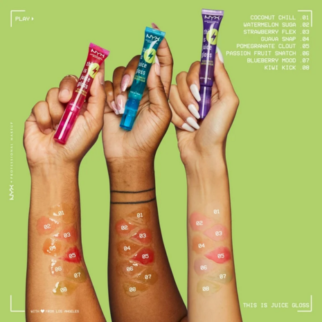 NYX Professional Makeup - This is Juice Gloss - 06 Passion Fruit Snatch