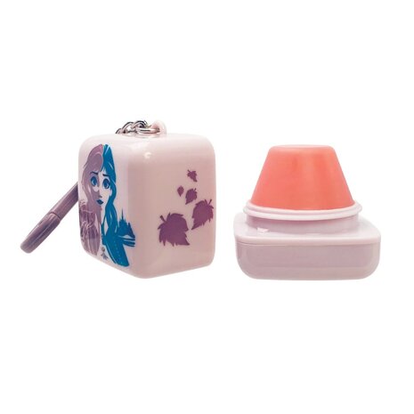 Lip Smacker Disney Frozen 2 Anna Flavored Lip Balm Cube Keychain - Magical Berry