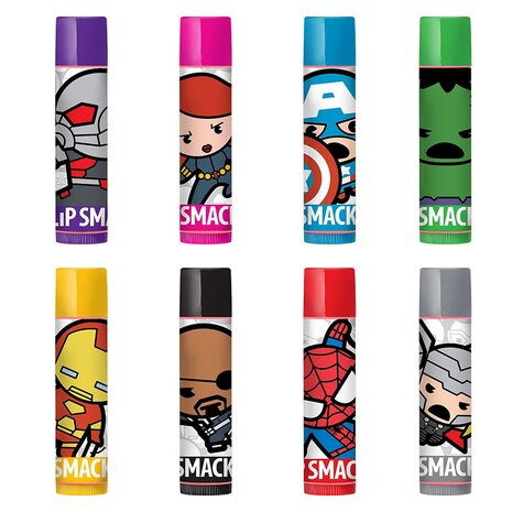 Lip Smacker Marvel Avengers Lip Balm Party Pack of 8