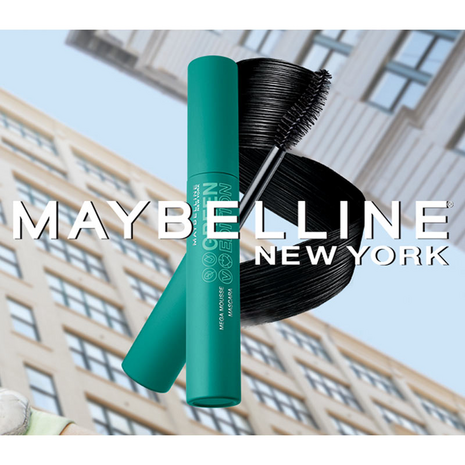 Maybelline Mega Mousse Mascara - Green Edition - 002 Very Black