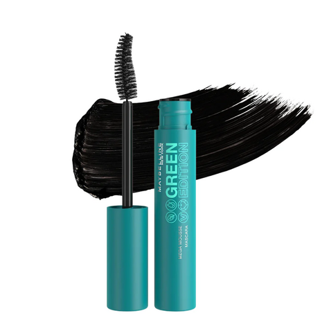 Maybelline Mega Mousse Mascara - Green Edition - 002 Very Black
