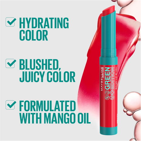 Maybelline Green Edition - Balmy Lip Blush - 010 Sandalwood
