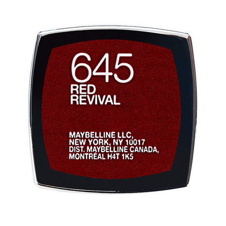 Maybelline Color Sensational Lipcolor - 645 Red Revival 